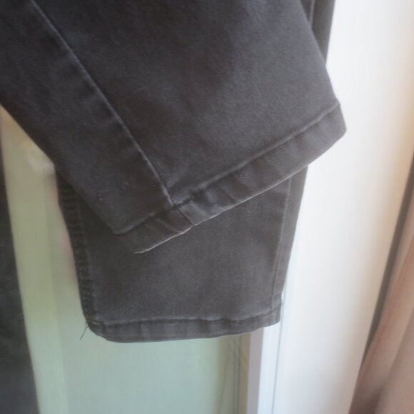 Super Skinny Black Caterpillar Jeans by Brothers Jeans - Size 34 x 30 Men's. - Picture 3 of 14